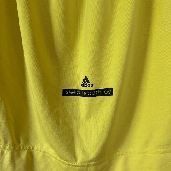 Adidas by Stella McCartney Yellow Puff Sleeve Tennis Top - Picture 5 of 5